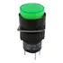 Botão 16mm 2 Rev Led 24v Verde P16br   Metaltex  i 