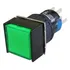Botão 16mm 2 Rev Led 24v Verde P16bs - Metaltex (i)