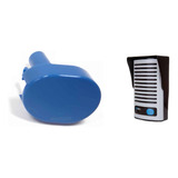 Botao Azul Porteiro Interfone