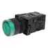 Botão De Comando 22mm Iluminado 24v Verde P20ig Metaltex  i 