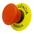 Botão De Emergência Gira-destrava 1nf 22mm + Identificador