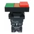 Botão Duplo Iluminado 1na 1nf 22mm Lk ew8465 Lukma