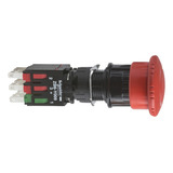 Botao Emergencia 16mm Girar