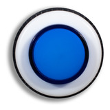 Botao Fliperama Azul Pbs29