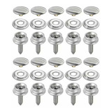 Botao Inox Capotaria Nautica