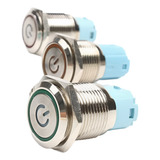 Botao Interruptor Inox Led