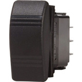 Botão Interruptor On off 12v 24v Preto Com 2 Pinos