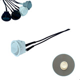 Botão Interruptor Redondo Bolinha De Embutir Para Moveis 
