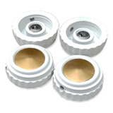 Botao knob Branco Radio