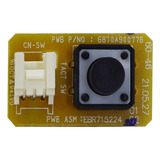 Botão Liga/desliga Evaporadora LG 6870a90077b Ebr81706401 
