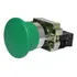 Botão Metálico Cogumelo 40mm Verde 1na   Metaltex