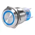 Botão Pulso Tipo Buzina 19mm Led 12v 24v ( Kit 10 Peças )