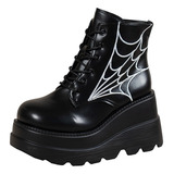 Botas Femininas Punk Thick