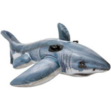 Bote Boia Inflável Tubarão Branco C/ Alça - Intex 5752599