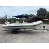 Bote Flexboat Sr 500 C  Evinrude E tec De 115 Hp Ano 2016