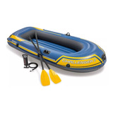 Bote Inflável Intex Challenger 2 Remos Barco Chalenger 68367