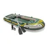 Bote Inflável Intex Seahawk 4 Pessoas 400 Remo Suporte Motor