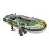 Bote Inflável Intex Seahawk 4 Pessoas Par Remos Bomba Barco