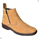 Botina De Couro Bota