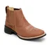 Botina Em Couro Feminina Zebu Original Terra - 71015