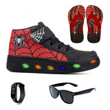 Botinha De Led Homem