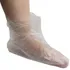 Botinha Plástica Descartável Pedicure Pacote C/ 100 Unidades