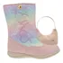 Botinha Rosa De Menina Bota Infantil Menina Linda C/ Bolsa