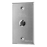 Botoeira Acionador De Inox Embutir 4x2 Bt 5000 In Intelbras