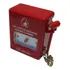 Botoeira Quebra Vidro Alarme Aqvs-a0051s/m Caixa Abs Resinad Cor Vermelho