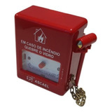 Botoeira Quebra Vidro Alarme