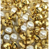 Botoes Para Camisas Dourado