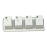 Botoes Viradas Abcd Teclado