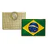 Boton Broche Pin Bandeira Tradicional Brasil Copa Eleição 5u
