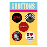 Bottons Pack Louis Tomlinson   Faith In The Future  unissex 