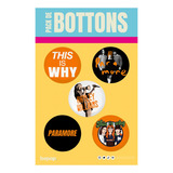 Bottons Pack Paramore - This Is Why - Bepop Bepopzinha