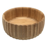 Bowl Canelado De Bambu
