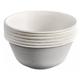 Bowl Cumbuca Fibra Cana De Açúcar Biodegradável 360ml   50un