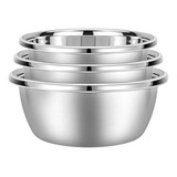 Bowl Inox Tigela Conjunto