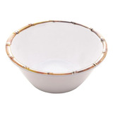 Bowl Melamina Bambu Branco