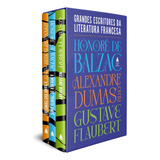 Box - Grandes Escritores Da Literatura Francesa De Gustave Flaubert, Alexandre Dumas E Honoré De Balzac Editora Nova Fronteira Participações S/a Capa Dura Em Português 2022
