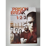 Box 16 Dvds Prison Break 1° 2° 3° Temporadas Completas 