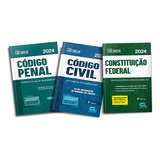 Box 2024 - Constituição Federal + Código Civil + Código Penal - Lei Seca