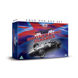 Box 4 Dvds British Racing Classics Fórmula 1 Coleção