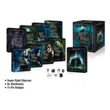 Box Blu Ray 4k Steelbook Harry Potter 1-8 Dark Arts Lacrado 