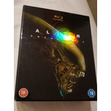 Box Blu-ray Alien Anthology Digipak 6 Discos Inglês Dublado 