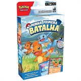 Box Caixa Minha Primeira Batalha Pokémon Bulbasaur Squirtle