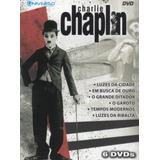 Box Charlie Chaplin 6 Dvds Incluindo O Garoto