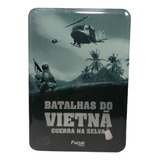 Box De Lata C/ 4 Filmes Batalhas Do Vietnã -guerra Na Selva