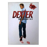 Box Dexter Temporadas 1- 5 Original Cenas Especiais + Brinde