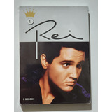 Box Dvd O Rei Elvis Presley Original Lacrado 3 Filmes
